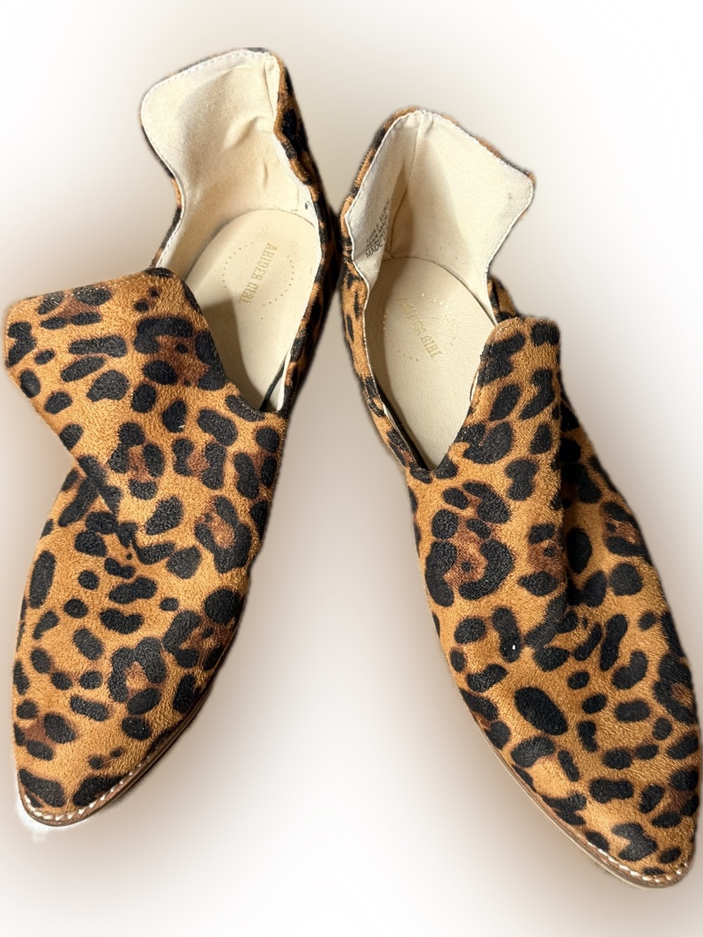 Arider Girl Animal Print Shoes